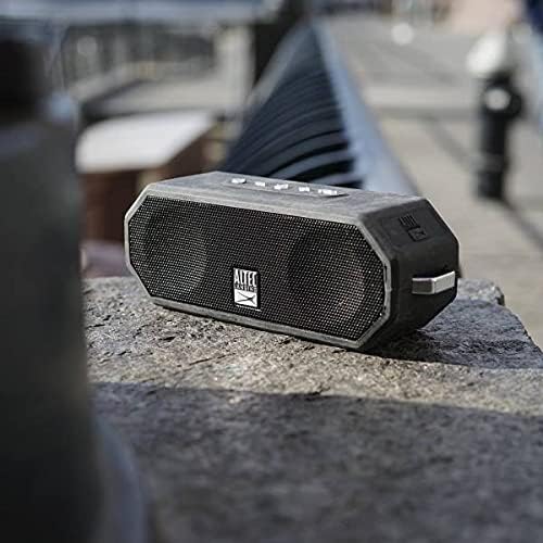 Miniatura 7 de Altec Lansing Chaqueta H2O 4 - Altavoz Bluetooth impermeable, altavoz duradero y portátil con asistente de voz, batería de 10 horas y rango de 100