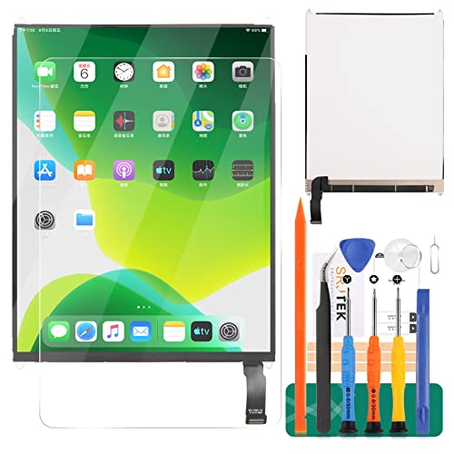 Pantalla LCD de repuesto para iPad Mini 2 3 A1489 A1490 A1491 A1599 A1560 Kit de piezas de reparación de panel LCD, incluye vidrio templado, garantía de 6 meses, 7.9 pulgadas