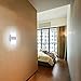 KERNORV Modern Wall Sconce, Set of 2 Led Wall Sconces Light Modern and Fashion Cool White Led Wall Light for Bedroom Living Room Balcony Porch Office Hotel and Hallway 11.4