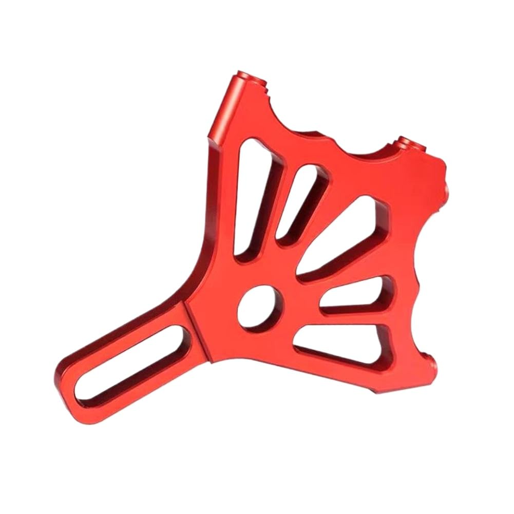 Tvhpwhcka Red Motorcycle Dual Rear Brake Caliper Disc Adapter Bracket For 82Mm Dual Rpm Brake Caliper Modification(Red)