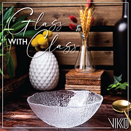 Vikko Soup Bowls, 6.5 Inch Salad Bowls, Glass Soup Bowls thumb #5