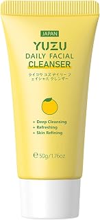 JanJean Women’s Grapefruit Facial Cleanser – 50g Gentle Face Wash, Hydrating Formula for Refreshing Daily Use Yellow One Size