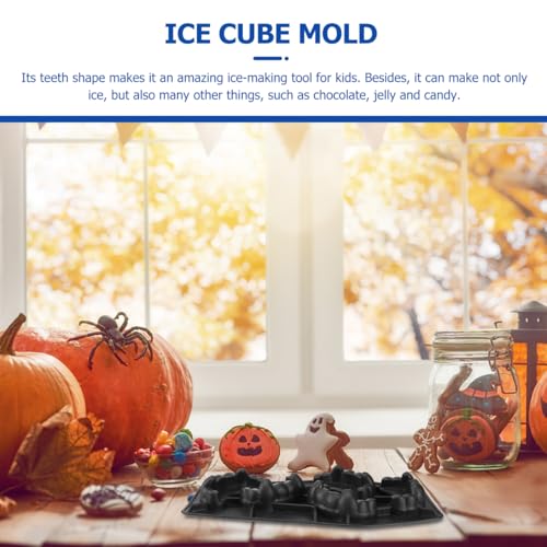 Molde para cubitos de hielo dientes de vampiro 2 pzs miniatura 5