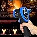 HOLDPEAK IR Thermometer with Color LCD Display -58℉~3272℉ D:S=50:1 Non-Contact Thermometer Gun, Nine Laser Pointer Adjustable Emissivity for Cooking, Grill, Industrial