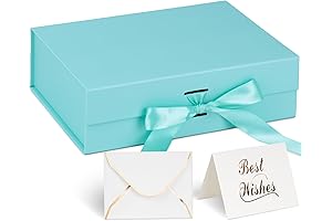 Shindel Gift Box with Lid for Teal Green Presents