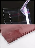 Vista 4 de 100 Pieces (9x12 Inch) Clear Plastic Bags for Packaging, Clothing & T-Shirts Strong Packing Self Adhesive Cellophane Bag