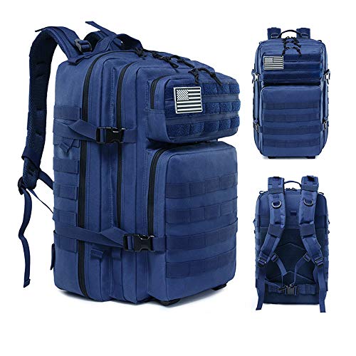 Mochila Táctica Militar Impermeable de 45L para Marcha, Excursionismo, Montañismo, Senderismo, Camping, Trekking, Caza y Aire Libre Ciclismo Cover