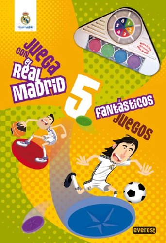 Juega con el Real Madrid. 5 fantásticos juegos. Libro de cartón gigante (Real Madrid / Libros singulares)