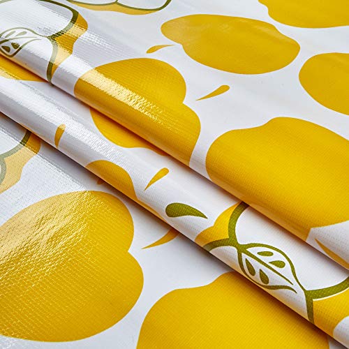 Oil Cloth International Oilcloth Solvang Yellow Fabric By The Yard Buy