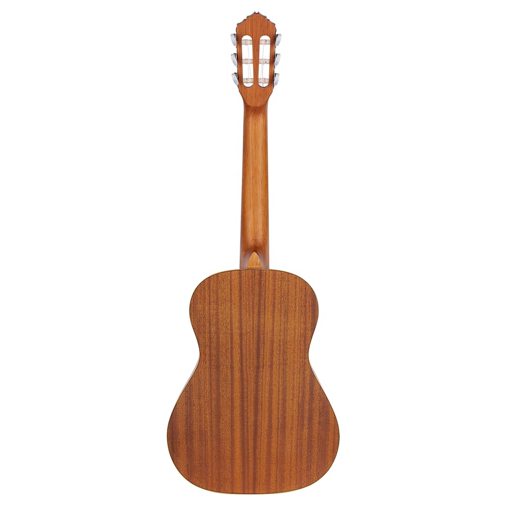 Ortega Guitars Gitara Klasyczna 1/2 – Seria Family – W Zestawie Z Pokrowcem – Cedr, Mahoń, Wykończenie Naturalne (R122-1/2)