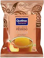 Chá Mate Pêssego Solúvel Qualimax 1 kg