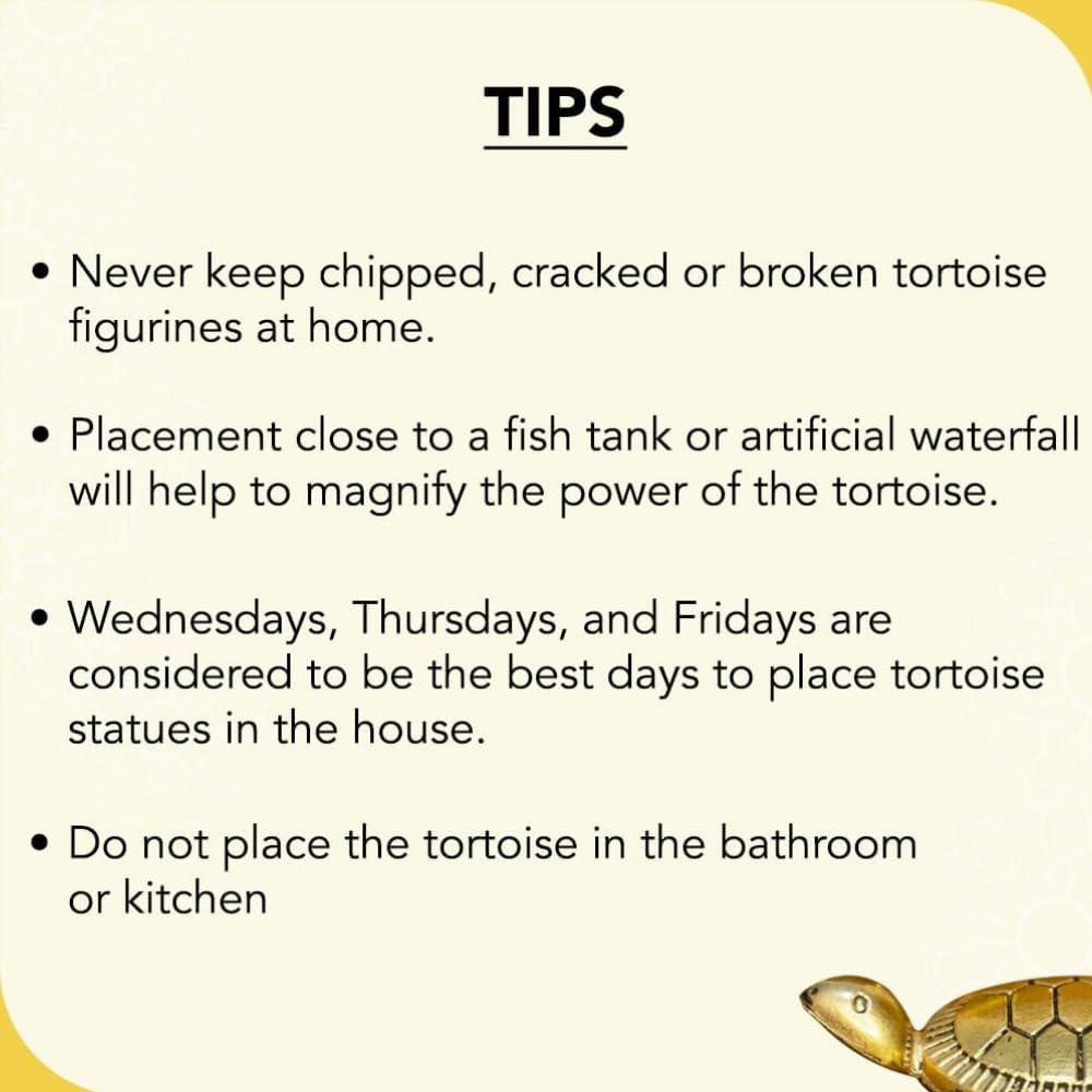 Extreme Karigari Pure Brass Feng Shui Tortoise for Good Luck | Vastu Items for Home for Good Luck | Good Luck Items for Home Decor Gifts | Best Gift Items 3