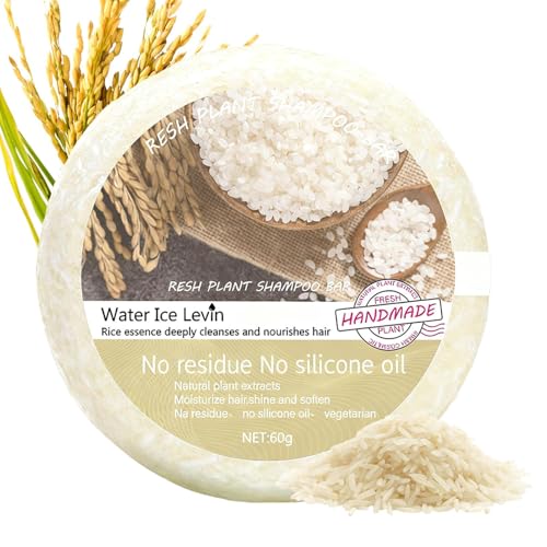 Champú sólido para el lavado y cuidado del cabello – 60 g de jabón nutritivo con efecto nutritivo | Champú aclarador y purificador | Para mujeres y hombres para el cuidado del cuero cabelludo y para