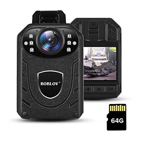 Cámara Corporal BOBLOV KJ21 con Audio y Visión Nocturna Cover