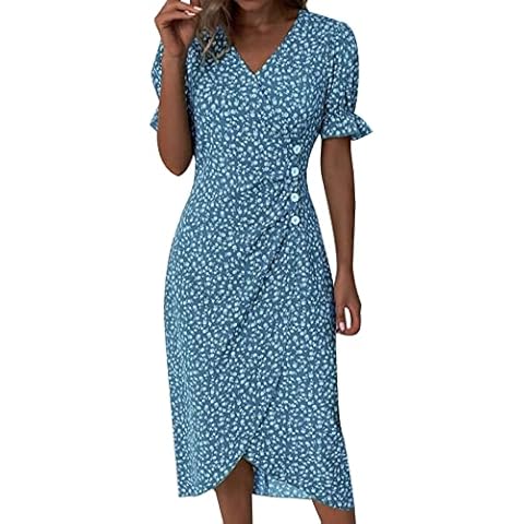 WILLBEST Summer Midi Dresses for Women 2024 Cover