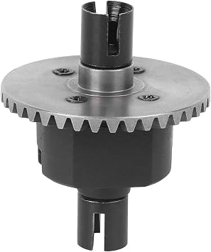 Drfeify RC Differential Gear, High-Performance Metal Gear Set for Front and Rear Axle, Durable Upgrade Spare Part for 1/10 Scale RC Cars, for Hobbyists, Racers and Off-Road Enthusiasts