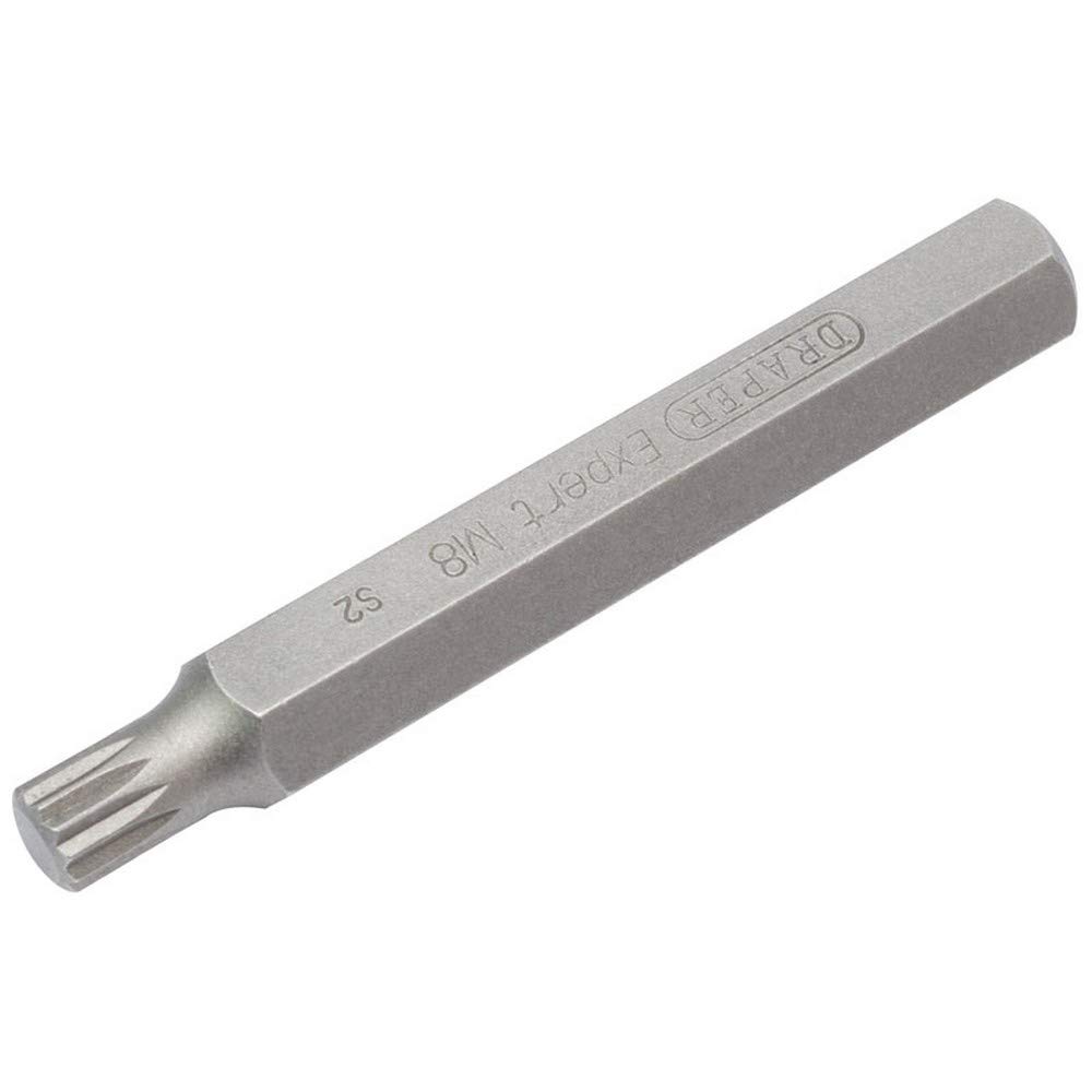 Draper 33346 Expert XZN Insert Bit for Mechanic's Bit Sets, M8 x 75mm, 10mm