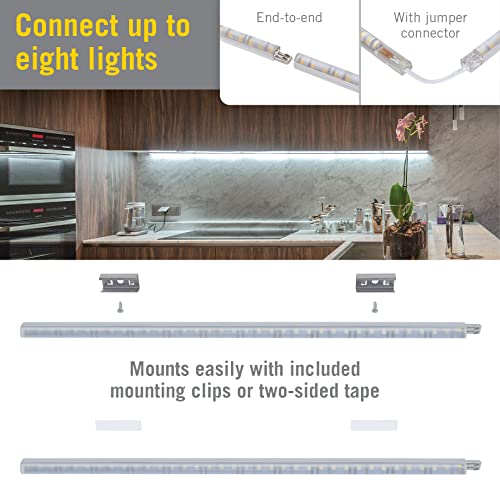 Image of Armacost Lighting RigidStrip 12V 12 inch Linkable LED Strip Light Diffuser Kit 3000K 311120