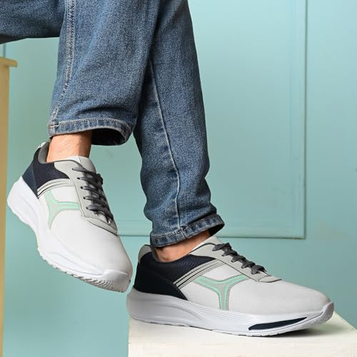 Image of Centrino Men's Running Shoes | Ultra Lightweight & Breathable | Comfortable Walking & Workout Sneakers | Cushioned Casual Sports Shoes (9439)