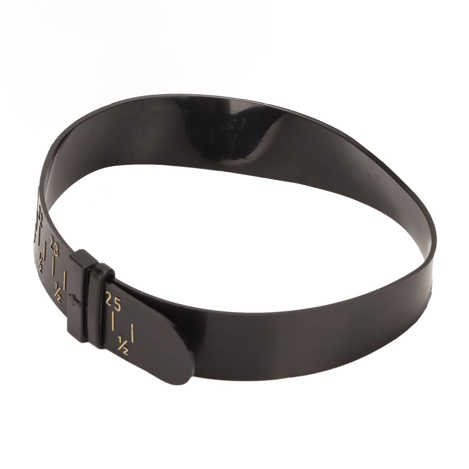 Calibro per Braccialetti 15-25 mm Misuratore Doppia Scala Plastica Strumento Dimensionamento Bracciali