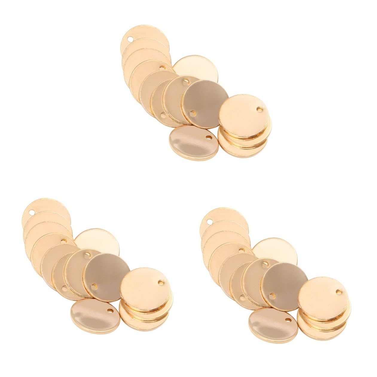 SHINEOFI 72 Pz Pendenti Pendenti in Rame Realizzazione Di Braccialetti Accessori Alla Moda Stampaggio Bracciale Per Ciondoli Braccialetti Di Fascino Collana Braccialetto Prodotto Semifinito