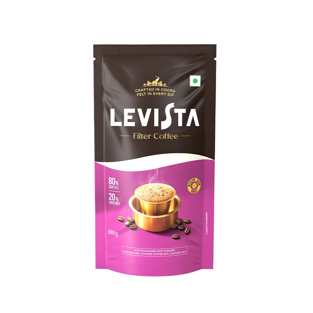 Levista Filter Coffee (500 GMS) (80% Coffee 20% Chicory)-picture-20