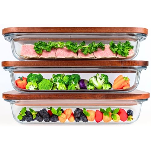 GUTHE Lifestyle 3er Set Aufschnittboxen für Kühlschrank glas...