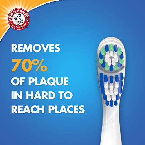 Arm & Hammer Spinbrush Pro Series, refil de cabeças de escova elétrica de substituição para escova d