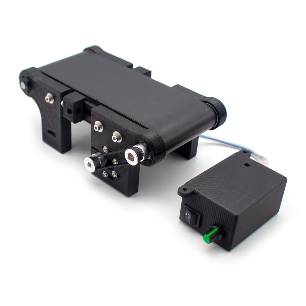 Toplionace Ac 100-240V Mini-Förderband mit Einer Tragfähigkeit Von 6,6 Pfund, 200x80mm DIY Smart Desktop-Fördersystem