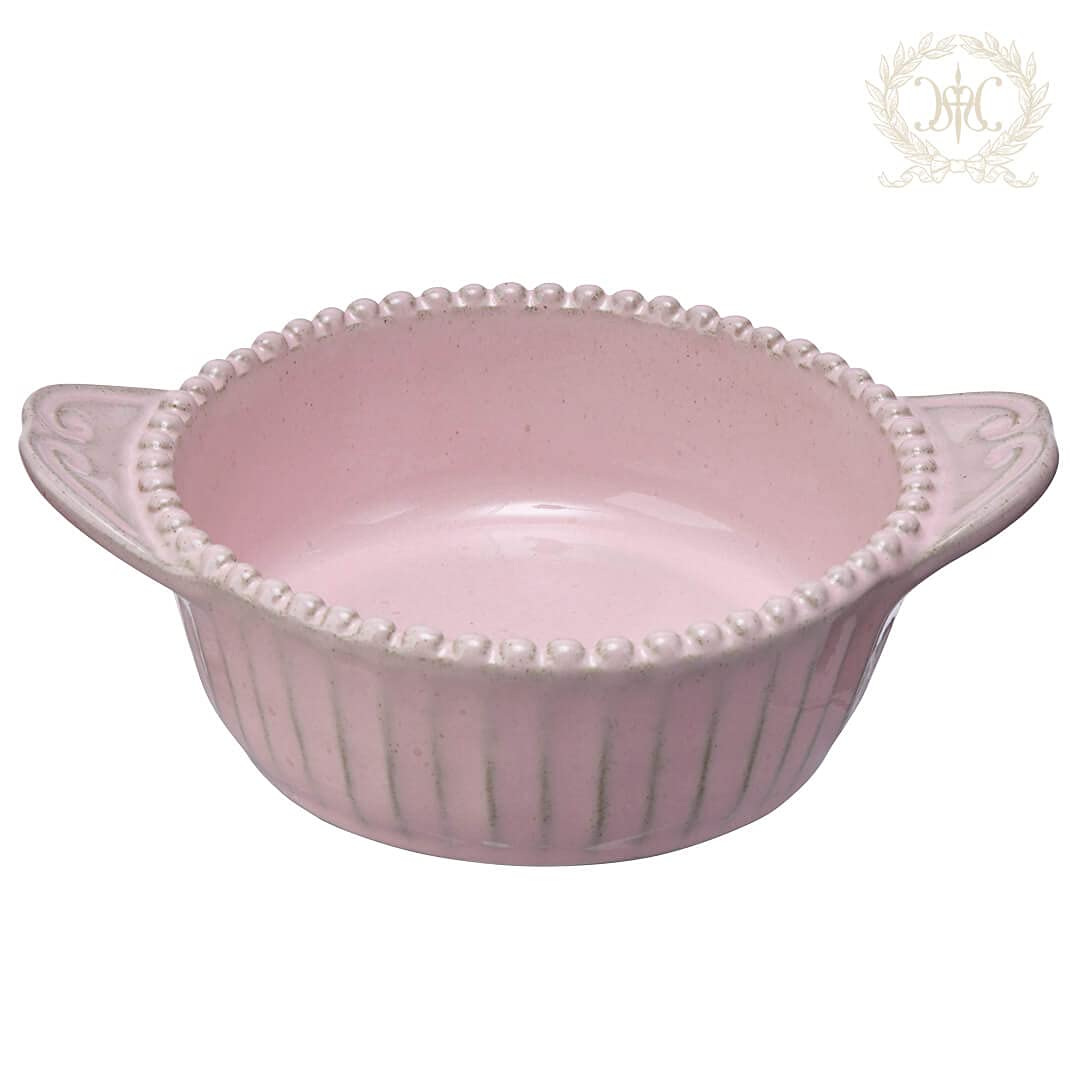 フォンダコベイクディッシュ/ピンク LaCeramicaVBC ceramica ラセラミカ イタリア食器 ハンドメイド グラタン皿