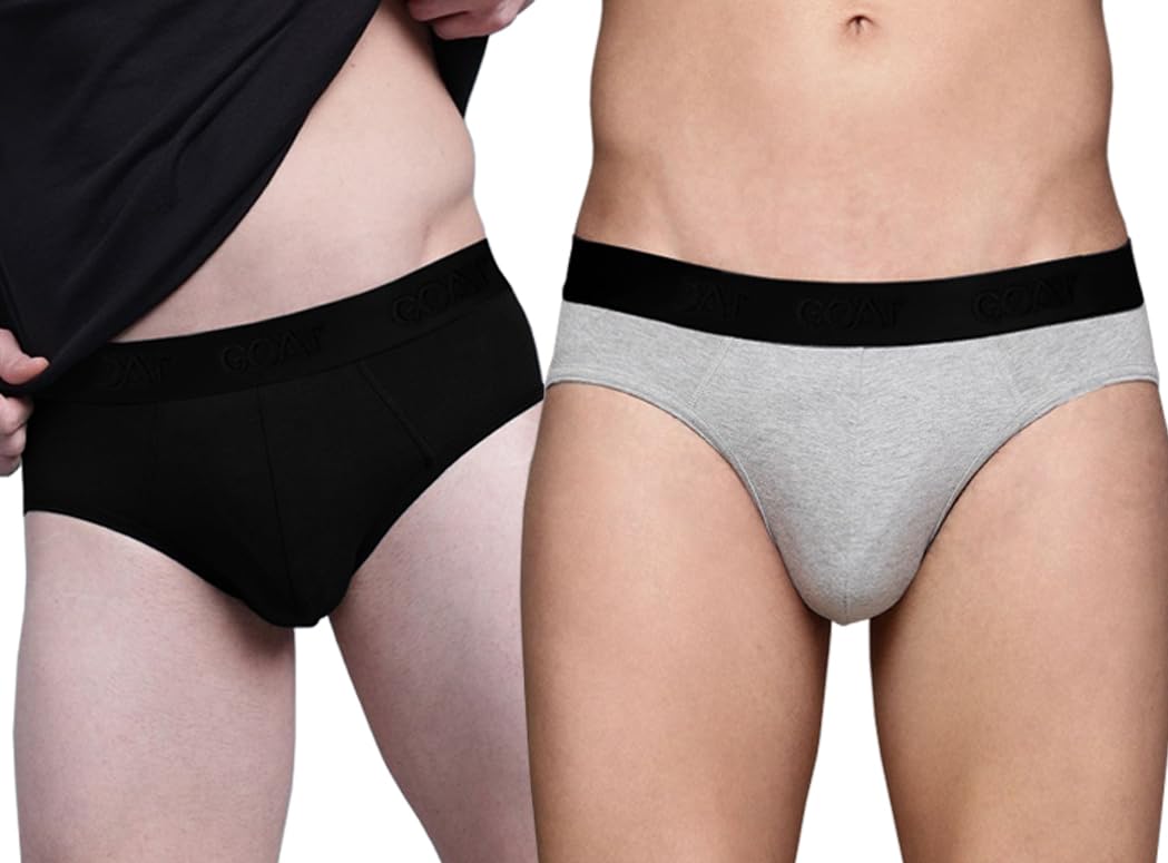 goat Mens Brief Cotton Blend Pack of 2 Pieces-picture-20