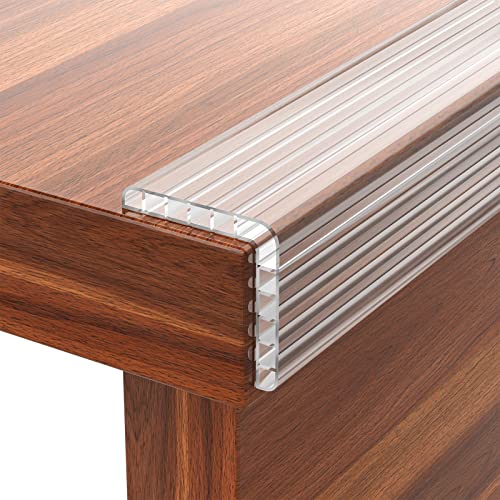 Image of HOMREALM Baby Proofing 7.05ft Long (2.75" Wide) Corner Protector Baby Corner Guards Furniture Corner & Edge Safety Bumpers Clear Baby Proofing Bumper Cushion for Table Furniture Sharp Corners