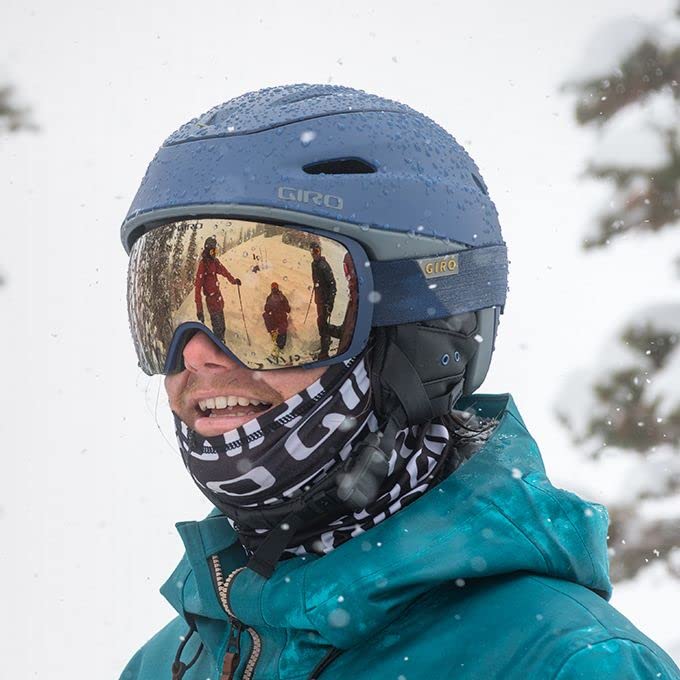 Image of Giro Contact Snow Goggles 2023 - Trail Green Clouddust Frame with Vivid Petrol /Vivid Infrared Lens Large
