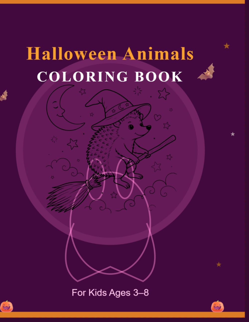 Halloween Animals Coloring Book: A Fun Halloween Coloring Book for Everyone (Holiday Animals Coloring Books)