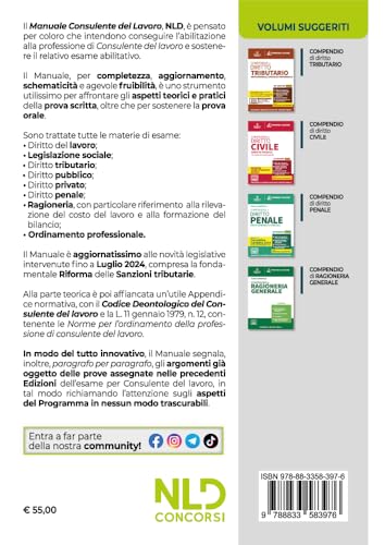 Esame Di Stato Per Consulente Del Lavoro. Manuale Completo Per La Prova Scritta E Orale. Nuova Ediz. - 4