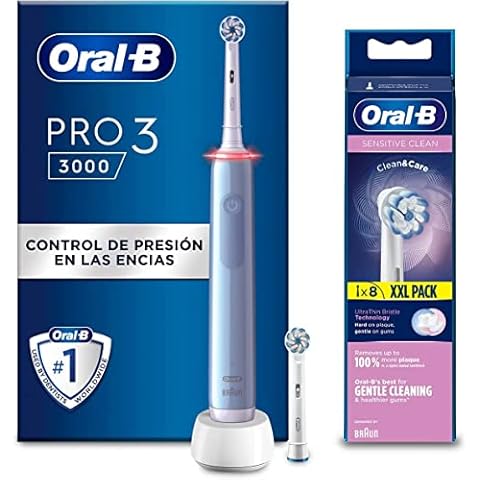 Cepillo de Dientes Eléctrico Oral-B PRO 3 con Sensor de Presión Luminoso Cover