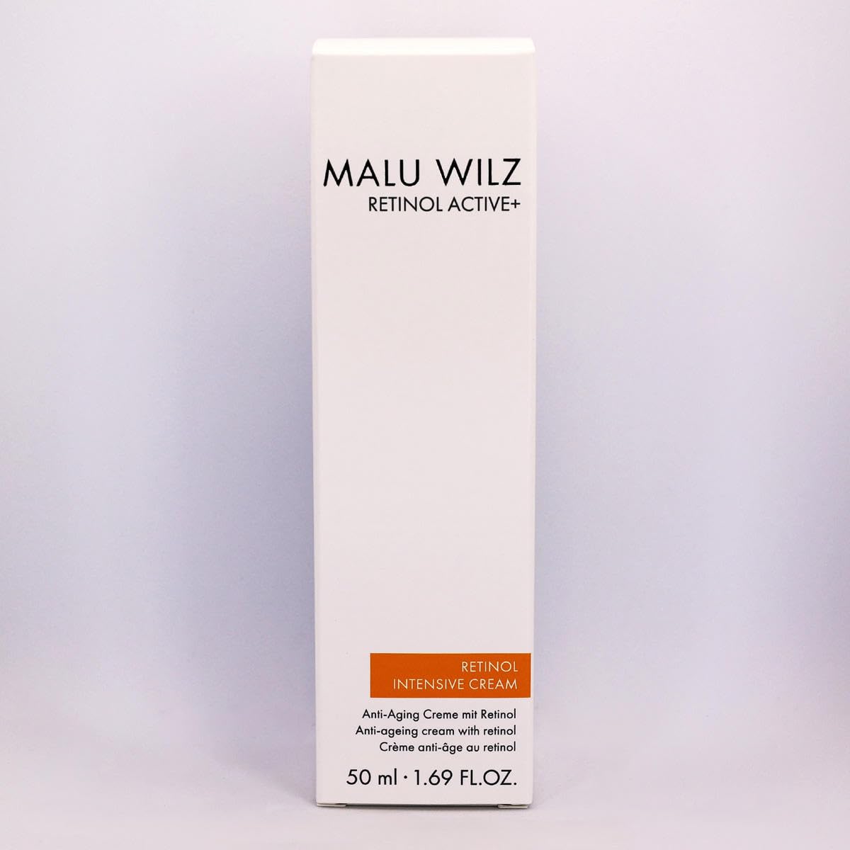 Malu Wilz Retinol Intensive Cream 50 ml – pielęgnujący krem retinolowy z efektem anti-aging dla odmłodzonej skóry, witamina A do naturalnej regeneracji skóry