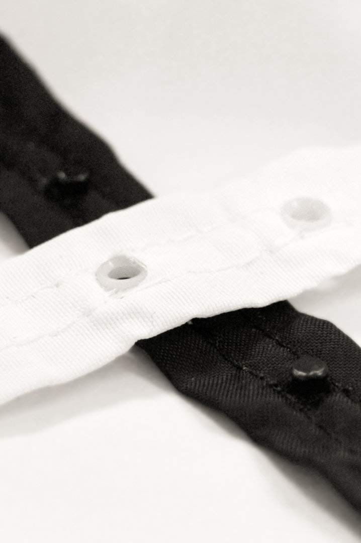 Herren Stringbody mit Kragen Front-RV und Druckverschluss im Schritt lange Ärmel 80% Polyamid 20% Elasthan, glänzend, stretch