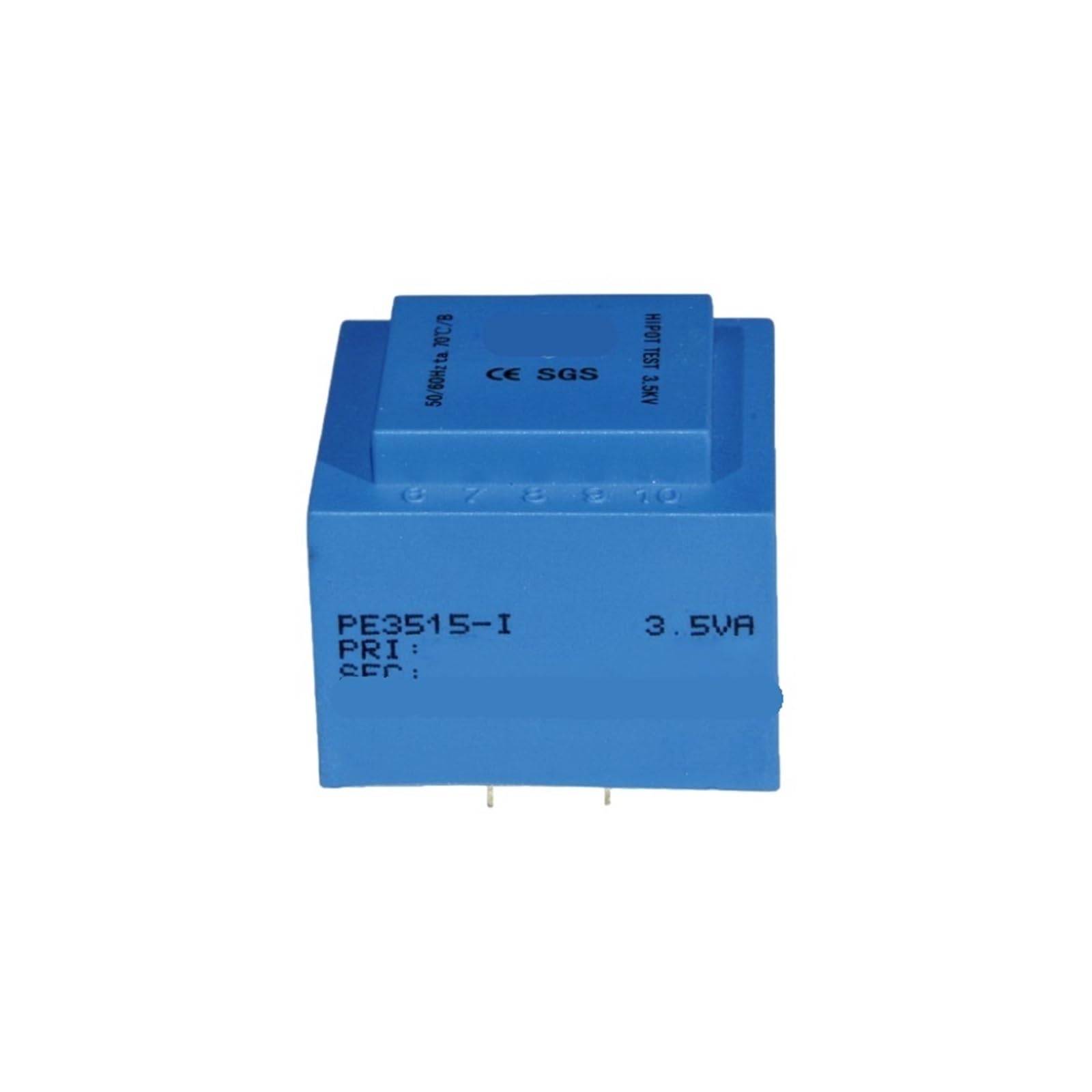 Transformador de Aislamiento PE3515-I 3,5 VA 220 V / 6 V x 2/7,5 V x 2/9 V x 2/12 V x 2/15 V x 2/18 V x 2/24 V x 2