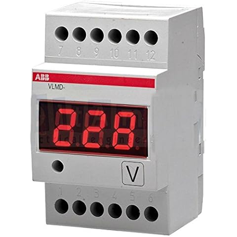 abb-entrelec vldm-1 - 2 - Voltmeter AC/DC Cover