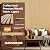 Yuzzy Wood Panels for Wall - 9 Feet Teak Wood Slat Acoustic Panels 4 PCS - Modern Sound Absorbing Wall Panels for Interior Wall Decor for Home, Office, Studio