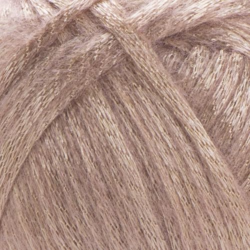 Image of YarnArt Melody Variegated Chainette - Metallic Sheen Fiber for Knitting, Crochet & Embroidery, 100g (3.5 oz) Skein, 230m (251 yd), Premium Blend of 70% Polyamide 21% Acrylic 9% Wool (882)