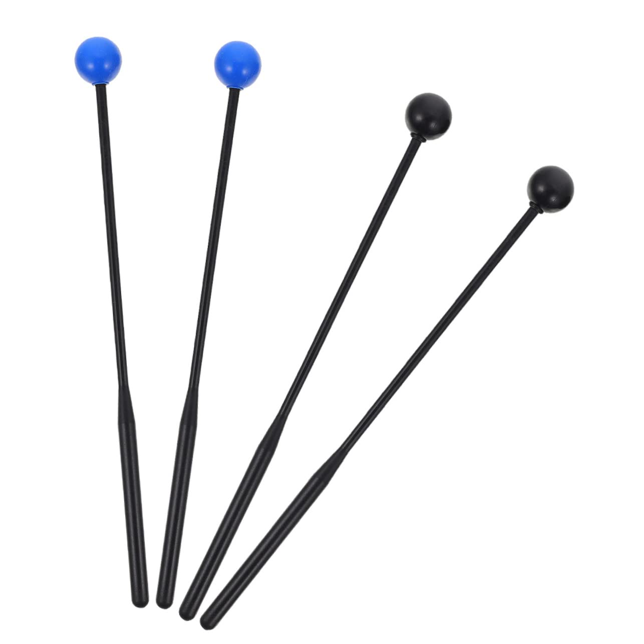 ifundom 8pares Baquetas De Percusión De Goma Para Marimba y Xilófono De Mallets Mango De Plástico Accesorios Musicales Para Principiantes y Profesionales