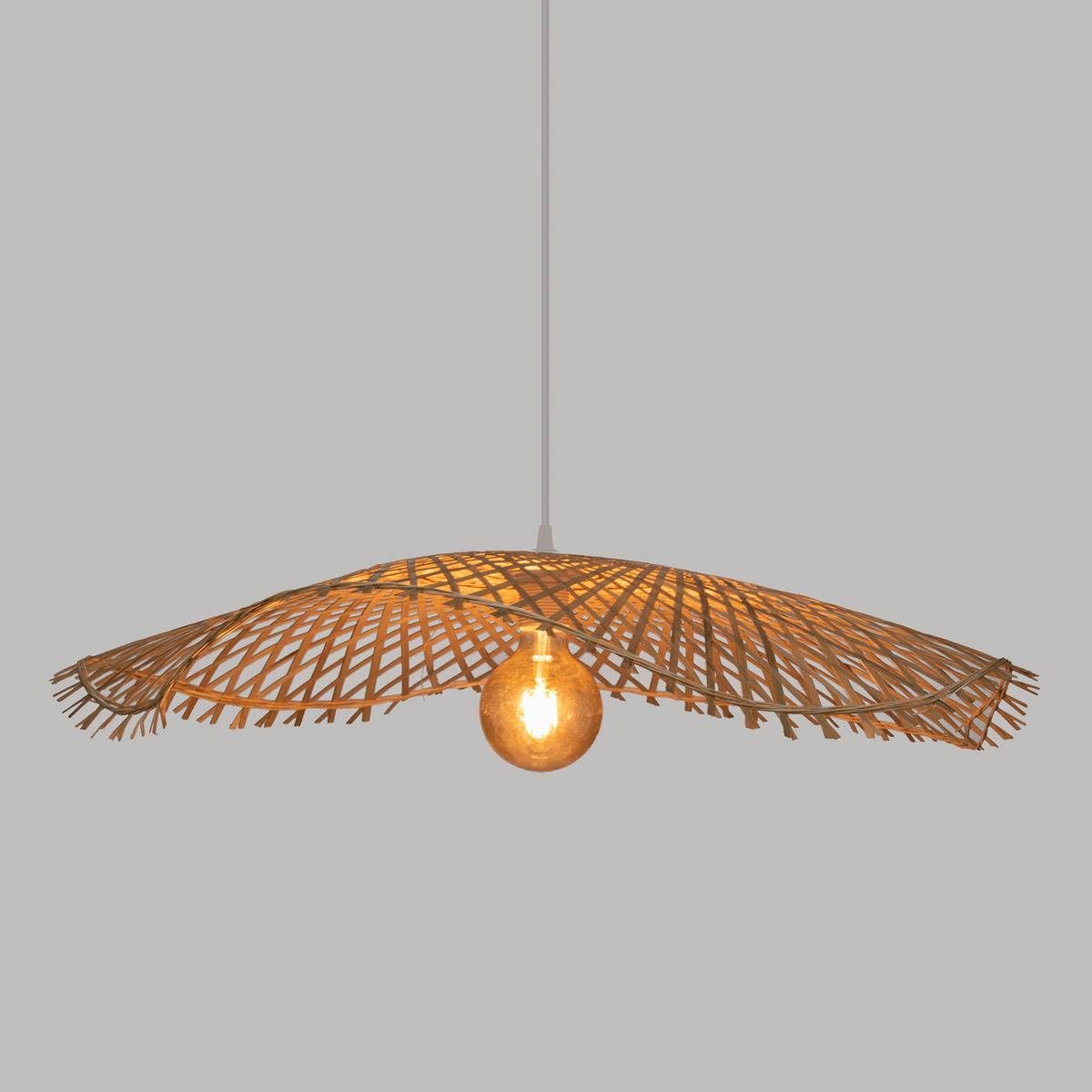 Atmosphera - Sospensione "Tess" - Bambù e Metallo - D75 cm