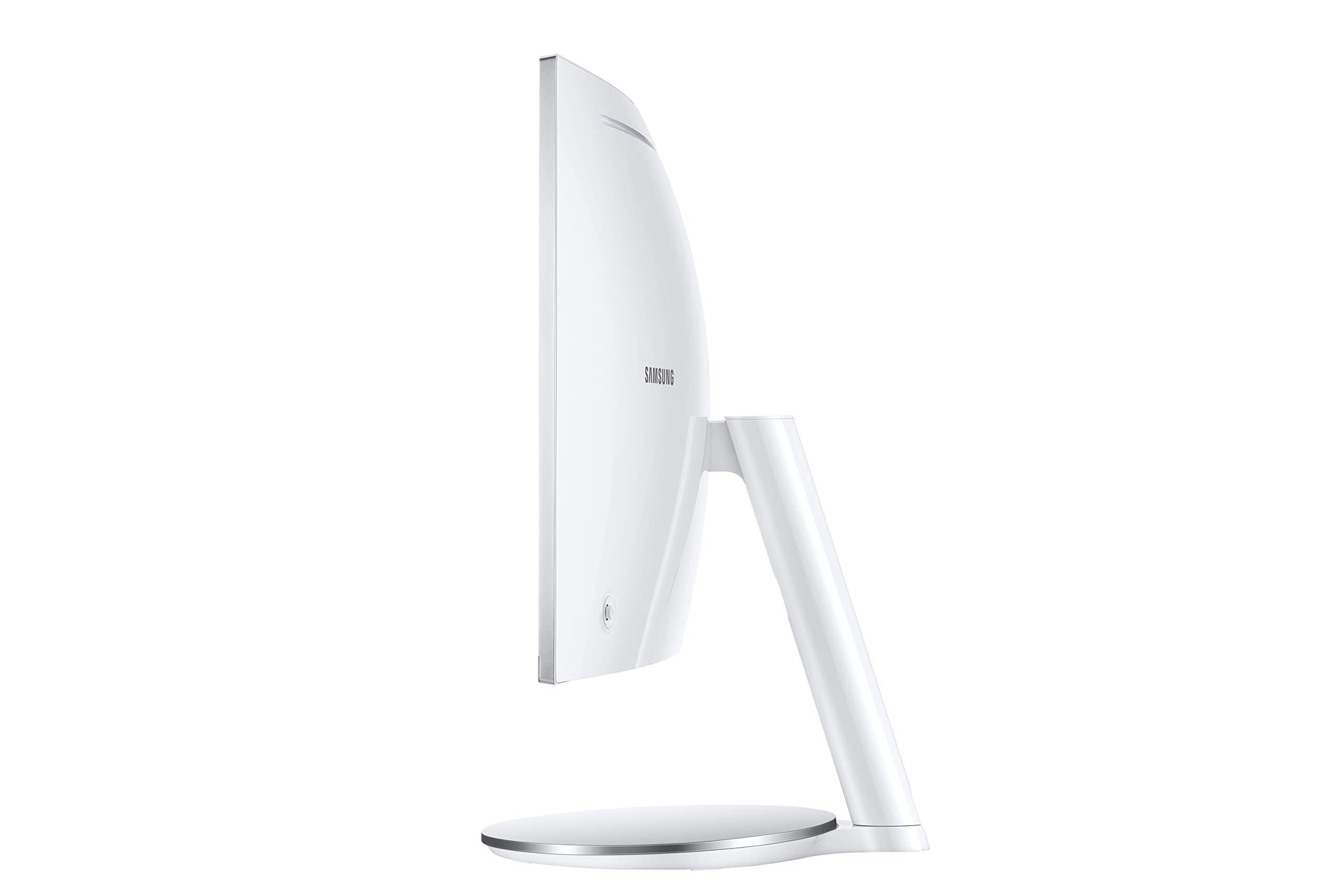 Samsung Monitor CJ79 (C34J791), Curvo (1500R), 34", 3440x1440 (Ultra WQHD), 21:9, VA, 100 Hz, 4 ms, HDMI, USB, Display Port, Thunderbolt 3, Casse Integrate, HAS, PIP e PBP, Bianco