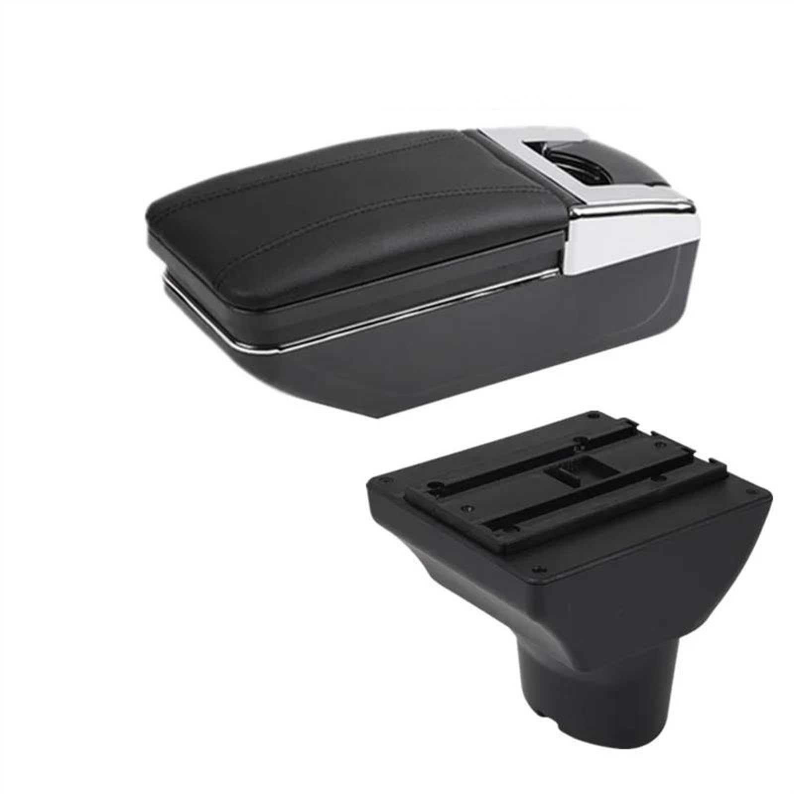 Noheeu A Black Line Car Armrest Box For Hyundai I20 2012 Dedicated Retrofit Interior Center Storage Accessories