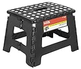 Folding Step Stool - 9 inch Height Premium Heavy Duty Foldable Stool For Kids & Adults, Kitchen Garden Bathroom Stepping Stool From ImiKas