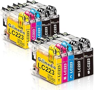 LC223 Ink Cartridges, for Brother LC-223 LC221 LC-221 Ink Cartridge, for Brother DCP-J4120DW DCP-J562DW MFC-J4420DW MFC-J4625DW MFC-J680DW MFC-J5625DW MFC-J5320DW MFC-J4620DW MFC-J5720dw Printer10Pack