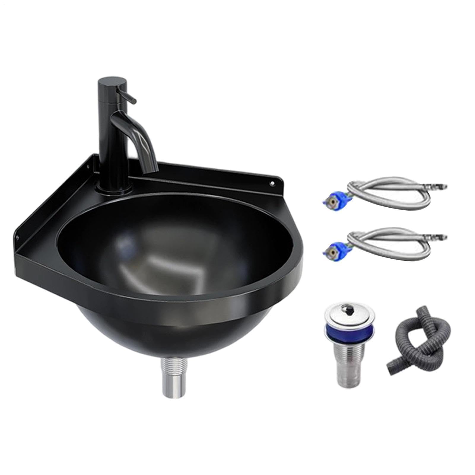 Lavabo d'angle peu encombrant contre le manque de place en cuisine