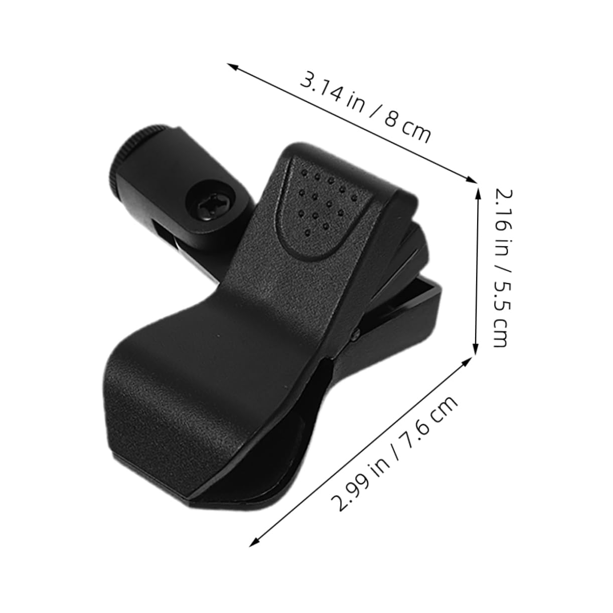 UKCOCO 10pcs Durable Earphone and Mic Cable Clips for Secure Grip for Outdoor Streaming and Conferences